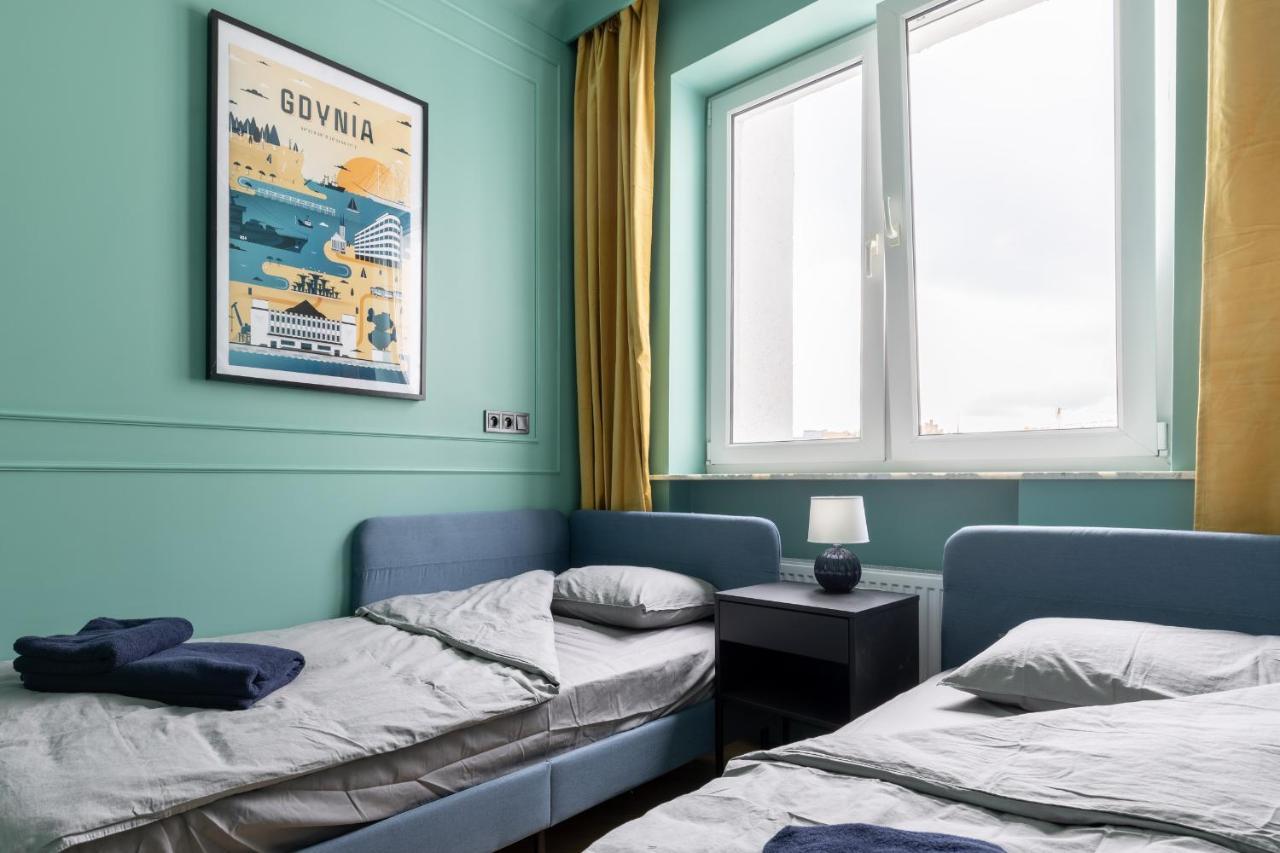 Blue Door Apartment, Swietojanska, Srodmiescie 그디니아 외부 사진